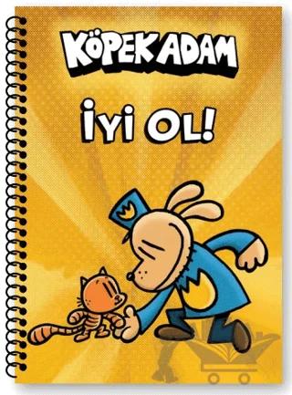 Köpek Adam Çizgili Defterler – Kolektif – Altın Kitaplar kitap kapağı