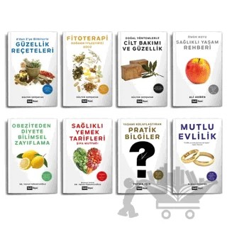 Mutlu Yaşam Seti (8 Kitap Takım) – Ali Akben, Fatma Işık, Gülten Şenşafak – Siyah Beyaz Yayınları kitap kapağı