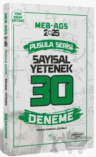 2025 MEB-AGS Sayısal Yetenek 30 Deneme Çözümlü Pusula Serisi
