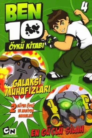 Ben 10 Öykü Kitabı 4 - Glaksi Muhafızları – Kolektif – Doğan Egmont Yayıncılık kitap kapağı