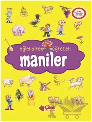 Eğlendiren Öğreten Maniler – Derleme – Çilek Kitaplar kitap kapağı