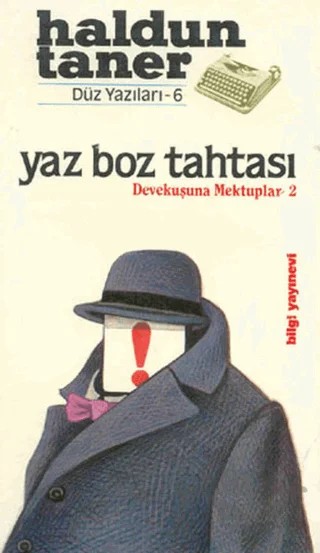 Yaz Boz Tahtası Devekuşuna Mektuplar 2 – Haldun Taner – Bilgi Yayınevi kitap kapağı