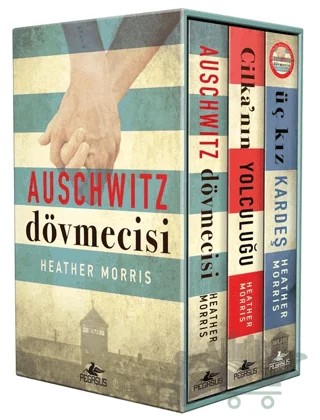 Auschwitz Dövmecisi Üçlemesi Kutulu Özel Set (3 Kitap) – Heather Morris – Pegasus Yayınları kitap kapağı