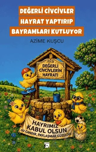 Değerli Civcivler Hayrat Yaptırıp Bayramları Kutluyor – Azime Kuşcu – Alaska Yayınevi kitap kapağı
