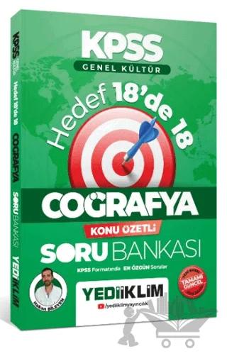 KPSS Genel Kültür Hedef 18'de 18 Coğrafya Konu Özetli Soru Bankası