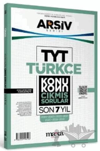 TYT Türkçe Konu Konu Çıkmış Sorular Son 7 Yıl