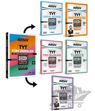 TYT Arşiv Serisi Tüm Dersler Konu Konu Çıkmış Sorular Son 7 Yıl