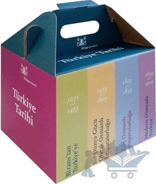 Türkiye Tarihi 1071-2010 (4 Cilt Takım) – Kolektif – Kitap Yayınevi kitap kapağı