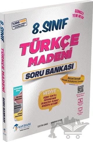 8. Sınıf Türkçe Madeni Soru Bankası