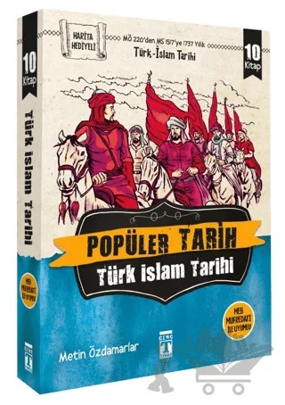 Popüler Tarih - Türk İslam Tarihi (10 Kitap Takım) – Metin Özdamarlar – İlk Genç Timaş kitap kapağı