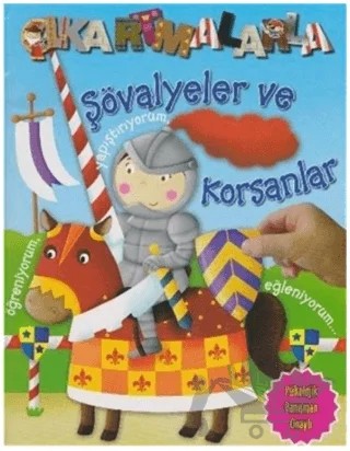 Çıkartmalarla Şövalyeler ve Korsanlar – J. Beaumont, N. Belinau – Parıltı Yayınları kitap kapağı