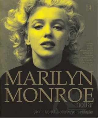 Marilyn Monroe - Notlar – Bernard Comment, Stanley Buchthal – Artemis Yayınları kitap kapağı