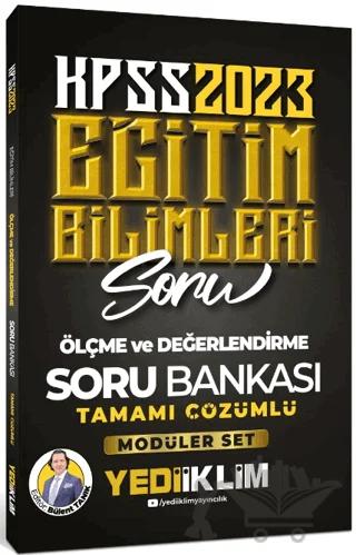 2023 KPSS Eğitim Bilimleri Ölçme ve Değerlendirme Tamamı Çözümlü Soru Bankası