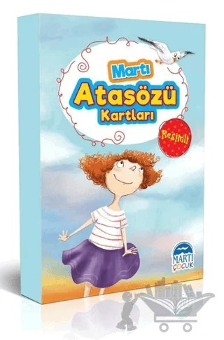 Martı Atasözü Kartları – Sevil Köybaşı – Martı Çocuk Yayınları kitap kapağı