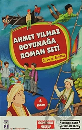 Ahmet Yılmaz Boyunağa Roman Seti (6 Kitap Kutulu) – Ahmet Yılmaz Boyunağa – Genç Timaş kitap kapağı
