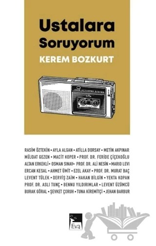 Ustalara Soruyorum – Kerem Bozkurt – Eva Yayınevi kitap kapağı