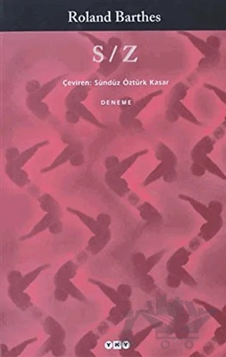 S / Z – Roland Barthes – Yapı Kredi Yayınları kitap kapağı