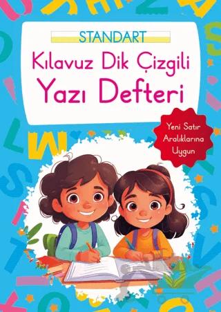 Kılavuz Dik Çizgili Yazı Defteri Büyük Boy - Mavi – Kolektif – Parıltı Yayınları kitap kapağı