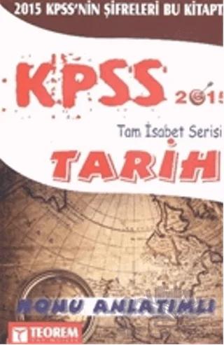 KPSS Tam İsabet Tarih Konu Anlatımlı 2015