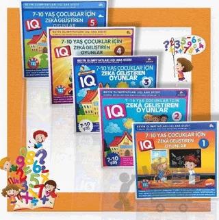 7-10 Yaş ve Üstü Çocuklar İçin Zeka Geliştiren Oyunlar (5 Kitap)