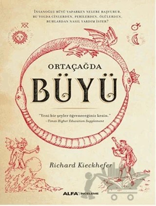 Ortaçağda Büyü – Richard Kieckhefer – Alfa Yayınları kitap kapağı
