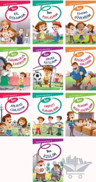 Sosyal Becerilerim Serisi (10 Kitap Takım) – Tülay Öncü – Damla Yayınevi kitap kapağı