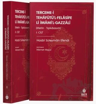 Tehafütü'l-Felasife Li İmami'l-Gazzali 2 Cilt Takım