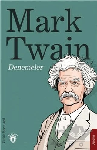 Denemeler – Mark Twaın – Dorlion Yayınları kitap kapağı