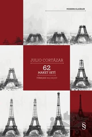 62 Maket Seti – Julio Cortazar – Everest Yayınları kitap kapağı