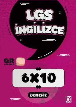 LGS İngilizce 6x10 Deneme Çözümlü