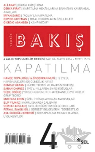Teorik Bakış Sayı: 4 – Sel Yayıncılık kitap kapağı