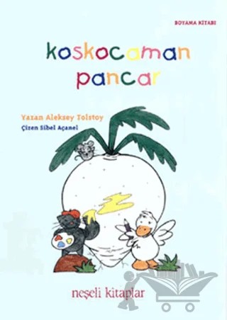 Koskocaman Pancar - Boyama Kitabı – Lev Nikolayeviç Tolstoy – YGS Yayınları (Yazı-Görüntü-Ses) kitap kapağı