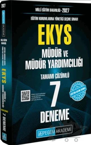 2027 EKYS MEB Müdür ve Müdür Yardımcılığı 7 Deneme