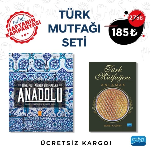 Türk Mutfağı Seti – Hegem Yayınları kitap kapağı