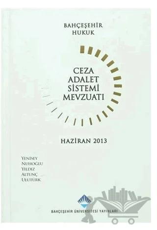 Ceza Adalet Sistemi Mevzuatı