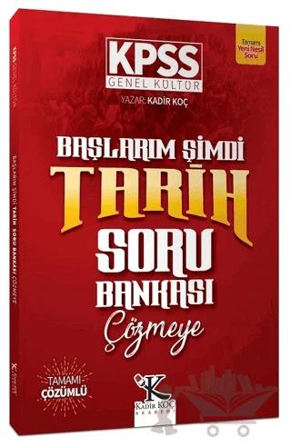 KPSS Başlarım Şimdi Tarih Soru Bankası Çözmeye