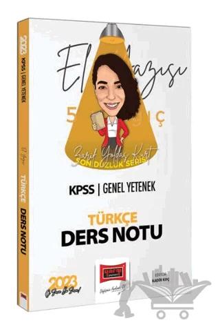 Yargı Yayınları 2023 KPSS Genel Yetenek Son Düzlük El Yazısı İle Türkçe Ders Notu