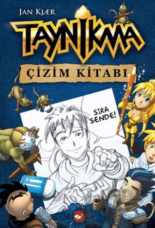 Taynikma Çizim Kitabı – Jan Kjaer – Beyaz Balina Yayınları kitap kapağı