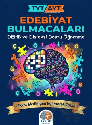 TYT - AYT Edebiyat Bulmacaları – Kolektif – Akıl İzi Yayınları kitap kapağı