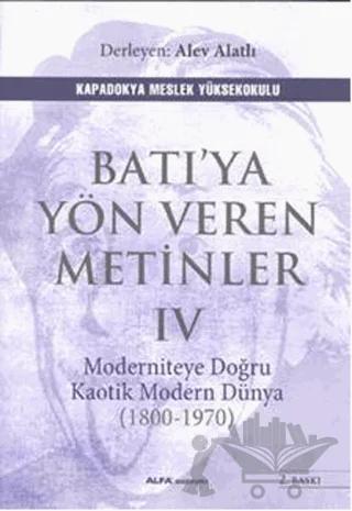 Batıya Yön Veren Metinler 4