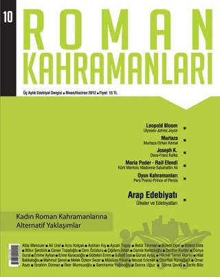 Roman Kahramanları Sayı: 10 Nisan-Haziran 2012 – Roman Kahramanları Dergisi kitap kapağı