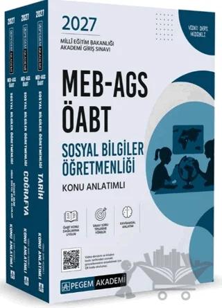 2027 MEB-AGS ÖABT Sosyal Bilgiler Öğretmenliği Konu Anlatımlı (3 Kitap)