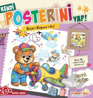Kendi Posterini Yap! Boya Kopart As! Sevimli Taşıtlar