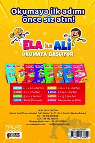 Ela ile Ali Okumaya Başlıyor ( 8 Kitap Set )