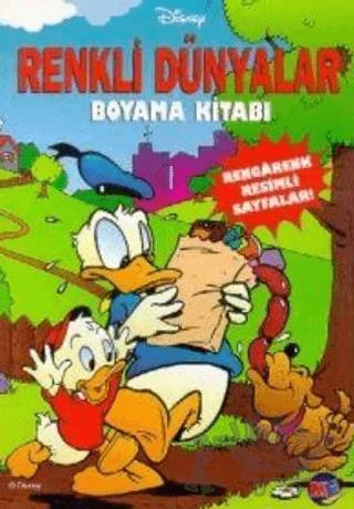 Renkli Dünyalar Boyama Kitabı