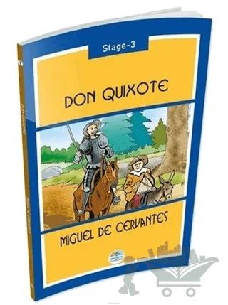 Don Quixote Stage 3 – Miguel de Cervantes Saavedra – Maviçatı Yayınları kitap kapağı