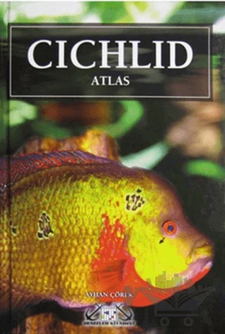 Cichlid Atlas (Ciklet Atlası - Akvaryum Balıkları) – Ayhan Çörek – Denizler Kitabevi kitap kapağı