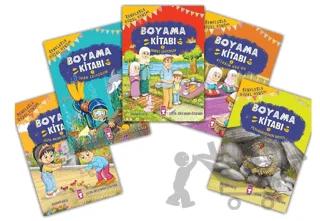 Renklerle Güzel Dinim Boyama Kitabı Set (5 Kitap)