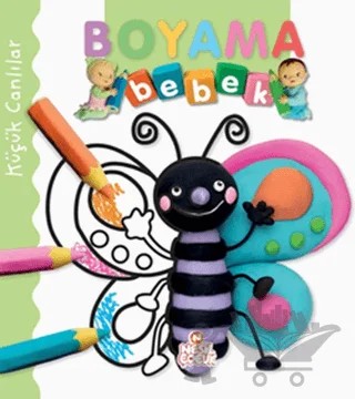 Boyama Bebek: Küçük Canlılar – Kolektif – Nesil Çocuk Yayınları kitap kapağı