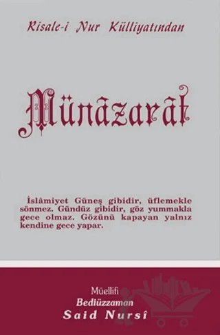 Münazarat Normal Boy – Bediüzzaman Said Nursi – Envar Neşriyat kitap kapağı